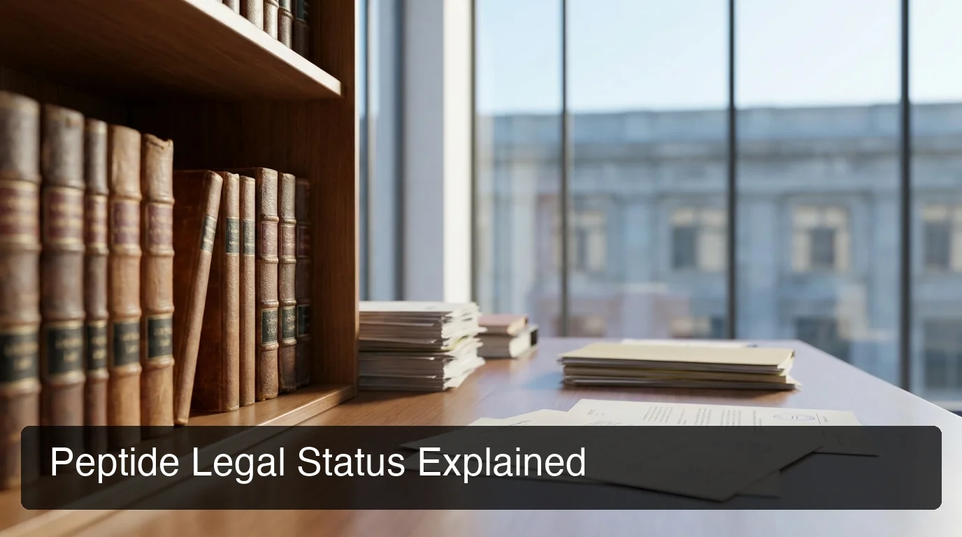 Peptide legal status in the United States — regulatory landscape overview