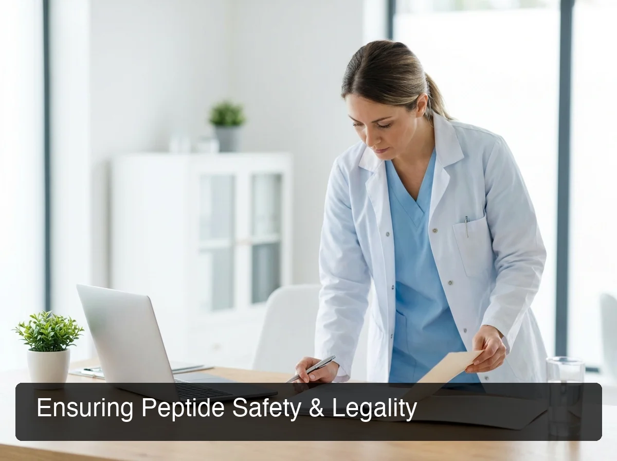 PeptideIQ peptide compliance and safety tracking for protocol users