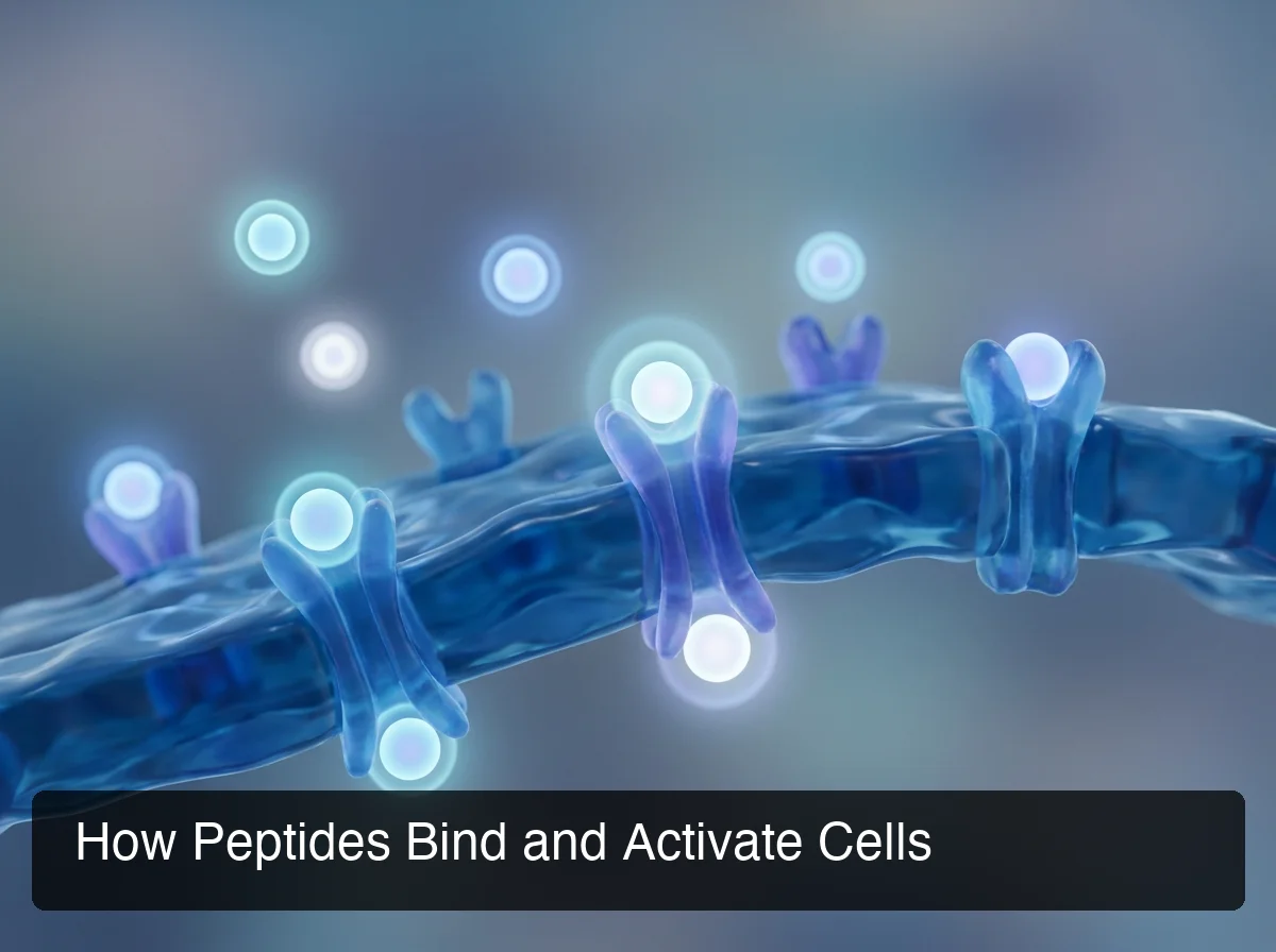 peptideiq peptide effectiveness shown through cellular receptor binding and activation process