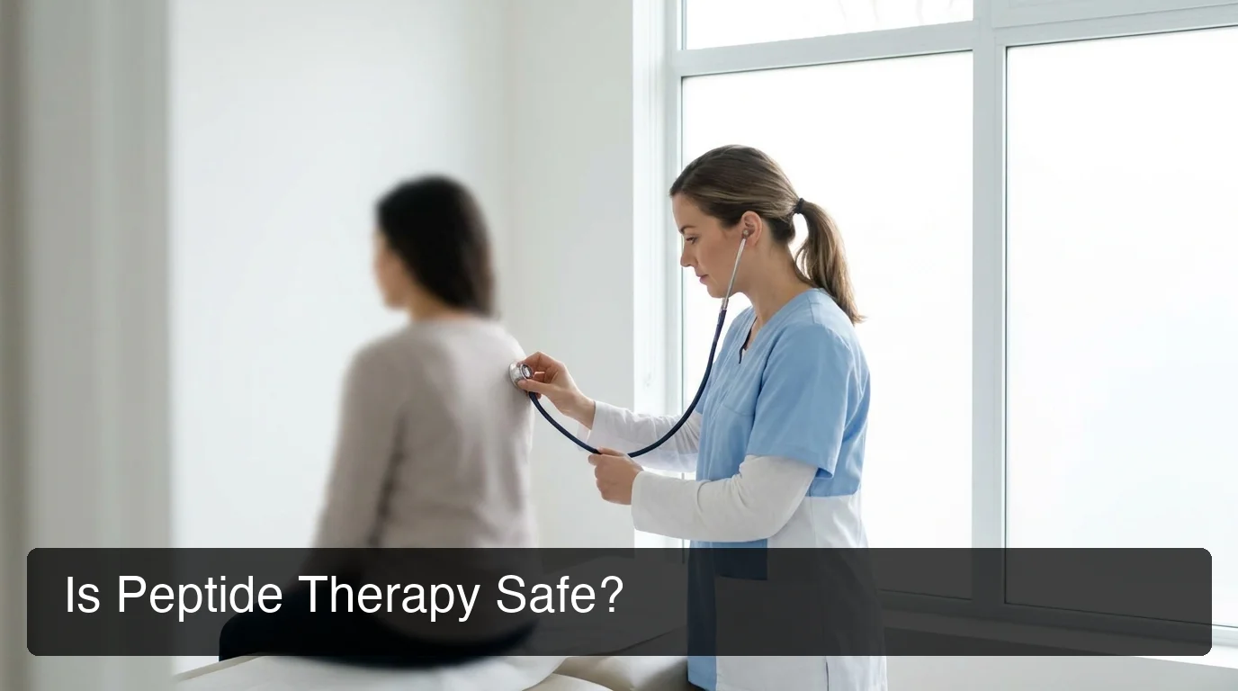 Is Peptide Therapy Safe? — PeptideIQ clinical wellness overview
