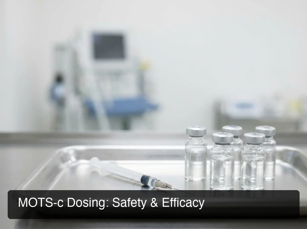 MOTS-c dosage and subcutaneous injection preparation in clinical setting