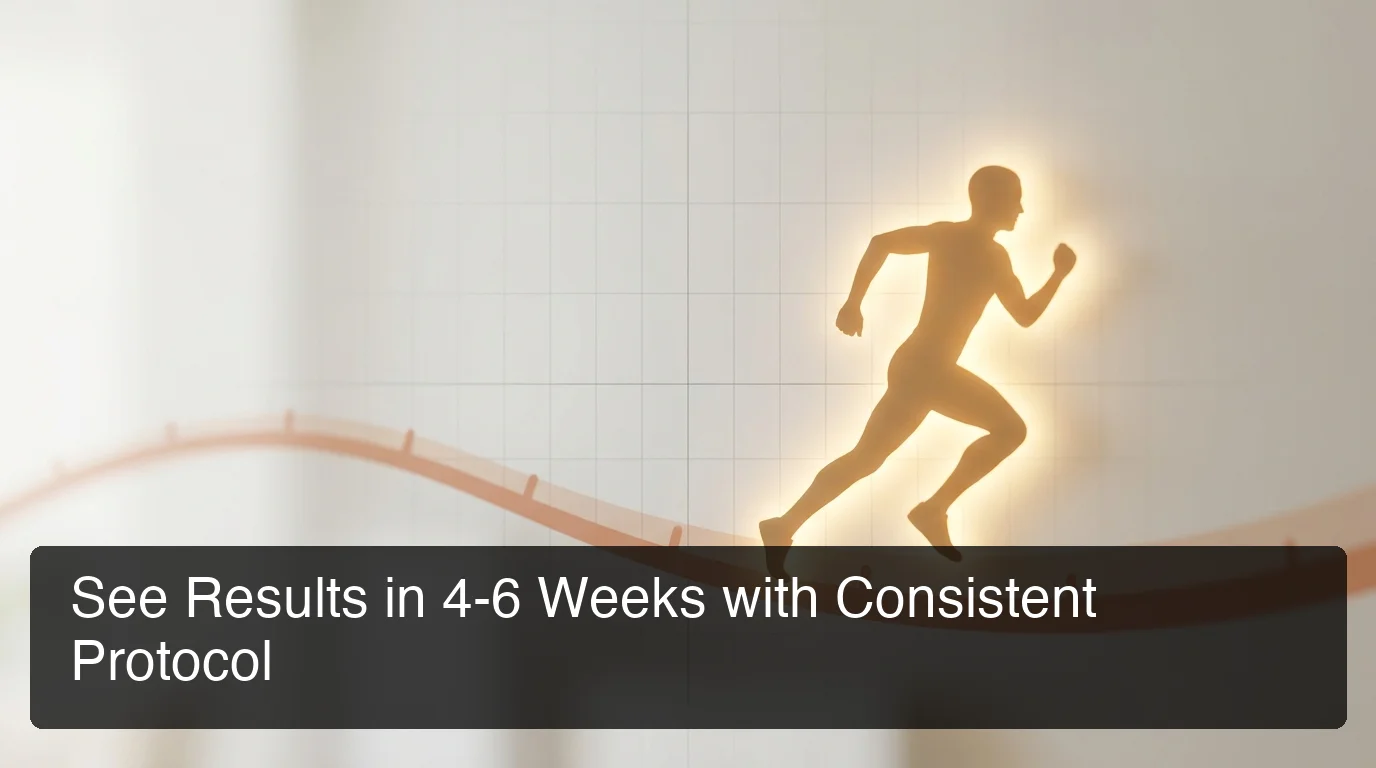 Peptides for muscle building results showing lean mass growth progression over 8 to 12 week cycle