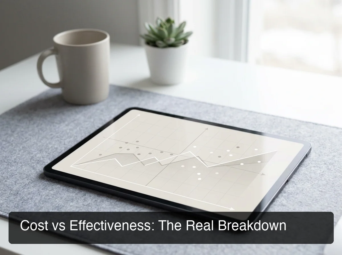 PeptideIQ cost vs effectiveness breakdown for peptides vs HGH protocols