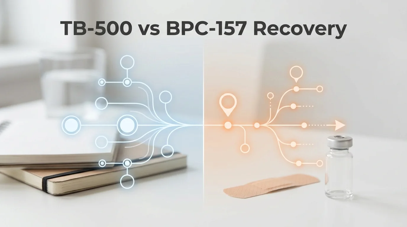 TB-500 cycle length comparison against BPC-157 recovery timeline
